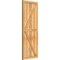 Ekena Millwork Framed Board-n-Batten Shutters w/Z-Bar, Rough Sawn Western Red Cedar, 21 1/2W x 57H, PR RBF06Z21X057RWR - alternate 5